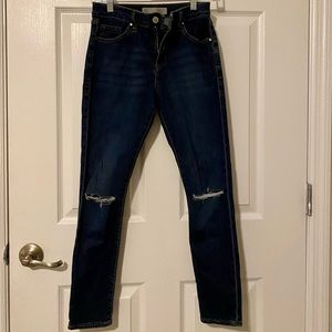Topshop Petite Leigh Skinny Jeans